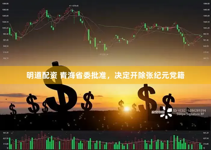 明道配资 青海省委批准，决定开除张纪元党籍